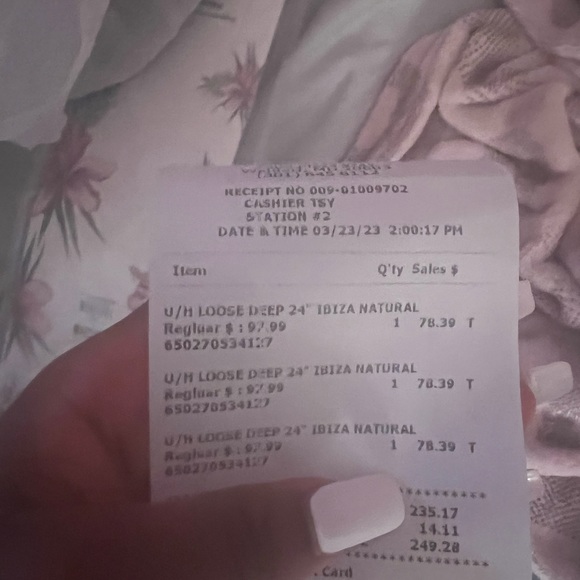 Ibiza loose deep hair bundle - Picture 4 of 4